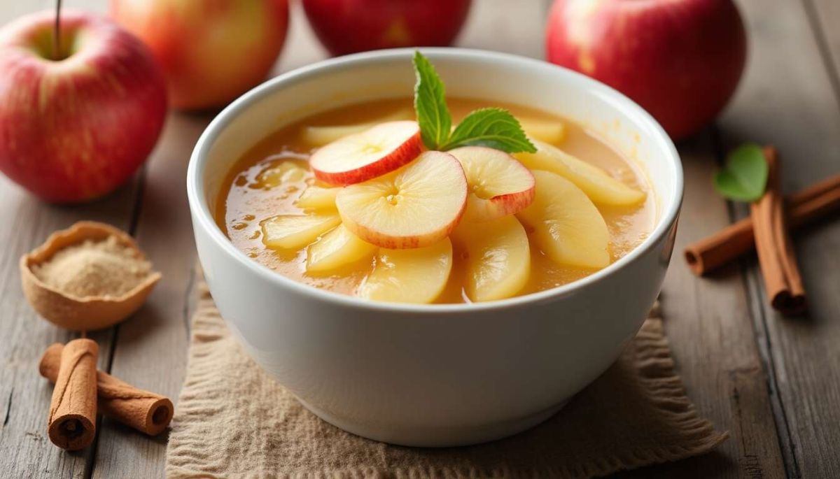 Compote de pommes facile avec l'Easy Soup de Moulinex