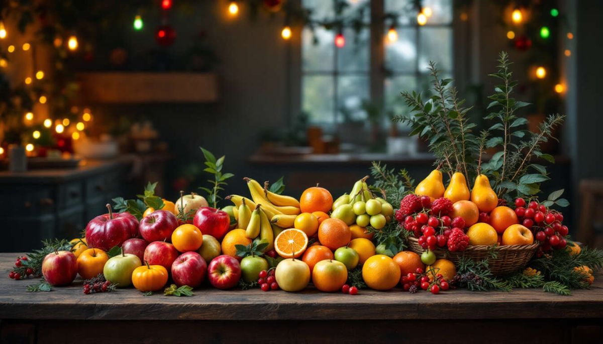 Les fruits et légumes de Noël : des saveurs qui enchantent
