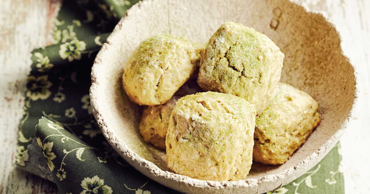 L'art délicat des scones au thé matcha