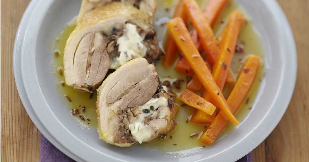 Le poulet farci au bleu : un délice à découvrir