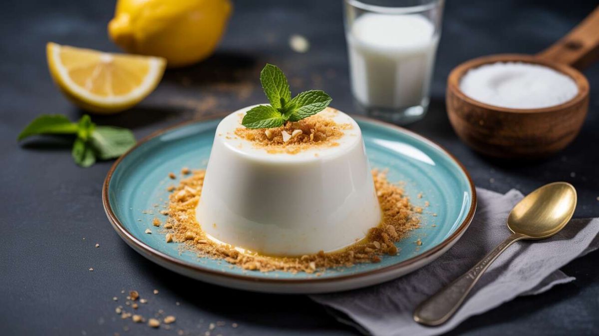 Panna Cotta Légère à la Menthe : Un Délice pour votre Peau