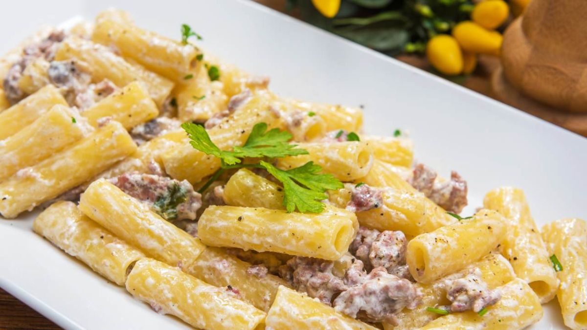 Savourez l’authenticité italienne avec des tortiglioni au taleggio