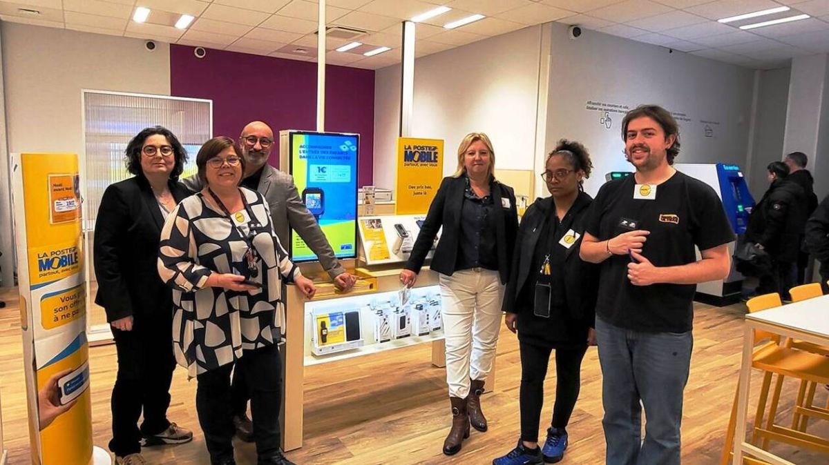 Le bureau de poste de Lorient Orientis fait peau neuve