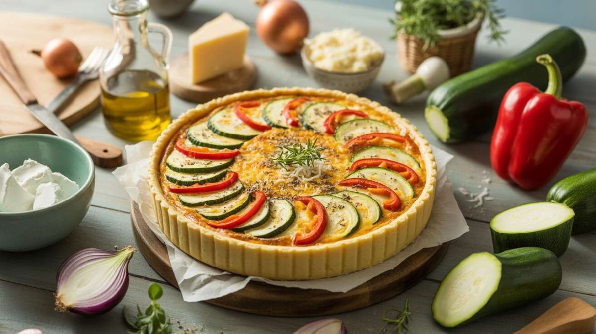 Quiche légère aux légumes d'été : une recette gourmande et rapide