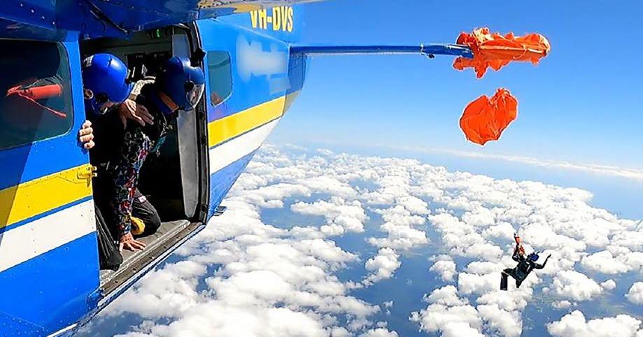 Un parachutiste échappe à la mort après un accident incroyable en Australie