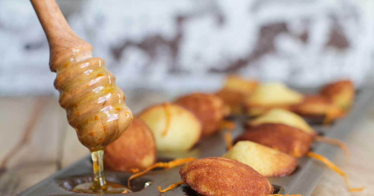 Madeleines au miel de Julie Andrieu : un délice à partager