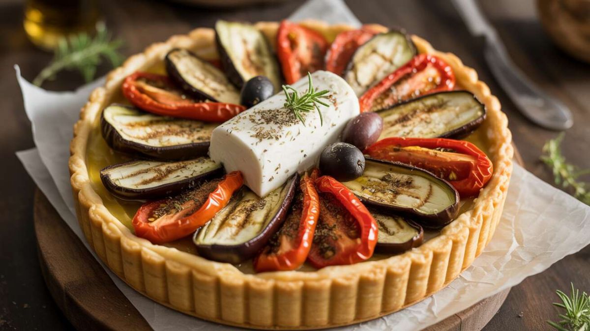 Tarte aux légumes du soleil facile et délicieuse