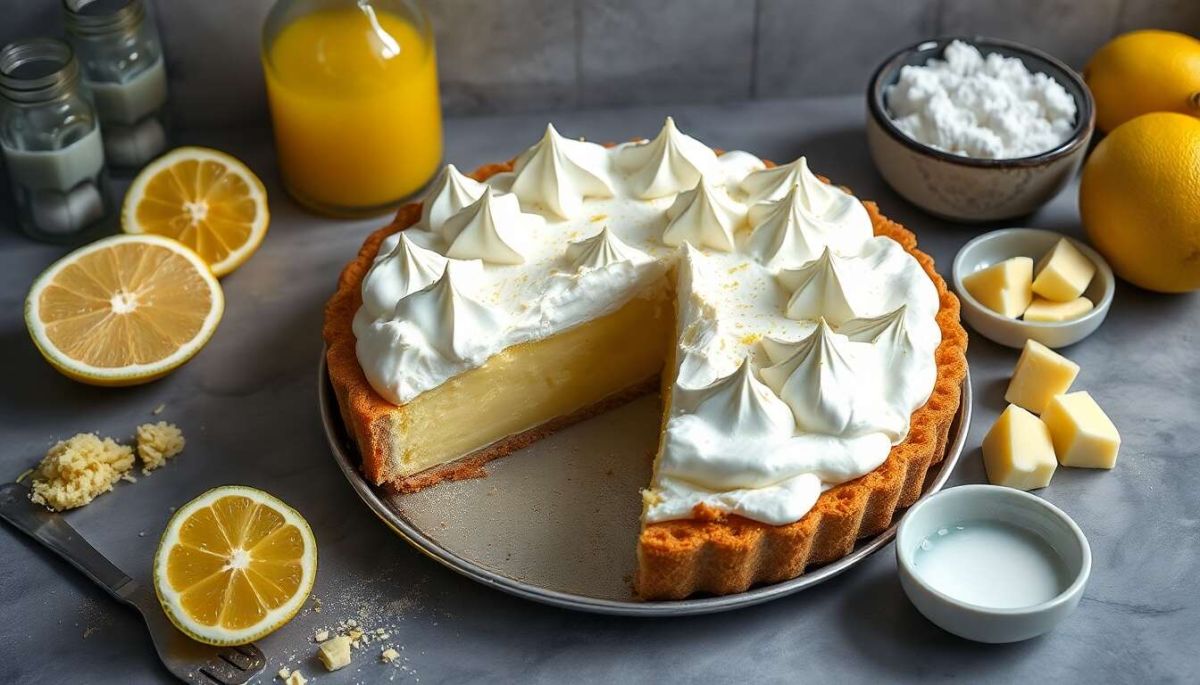 La tarte au citron meringuée à la façon Cyril Lignac