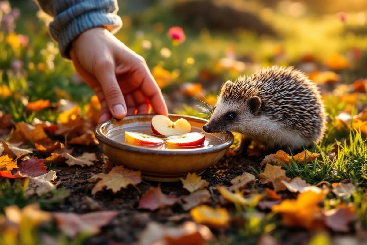 Accueillir les hérissons : transformez une cagette en refuge automnal