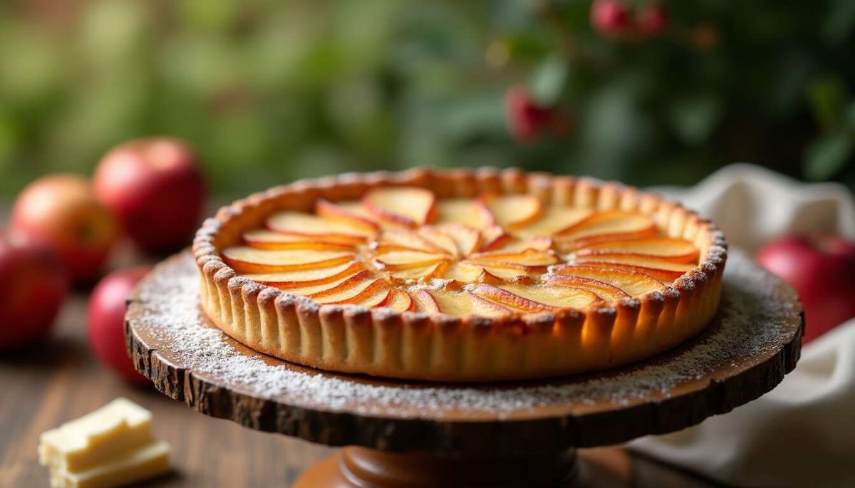 Tarte aux pommes caramélisées : un régal à chaque bouchée