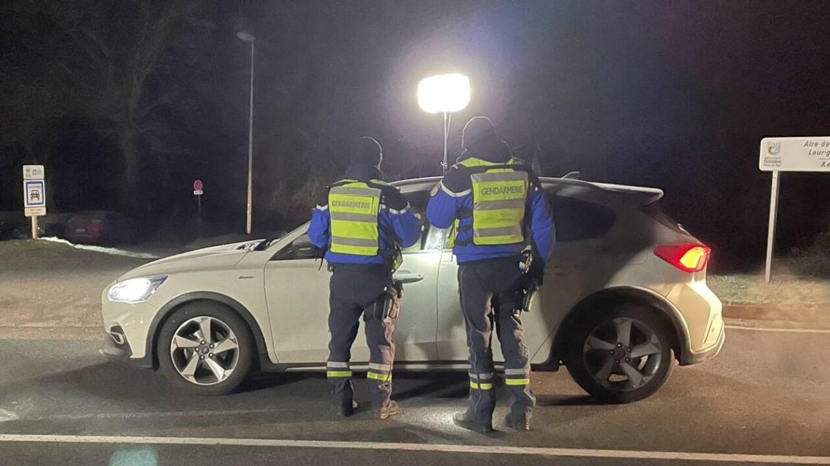Les gendarmes de Quimperlé en alerte pour le Nouvel An : contrôle renforcé sur les routes
