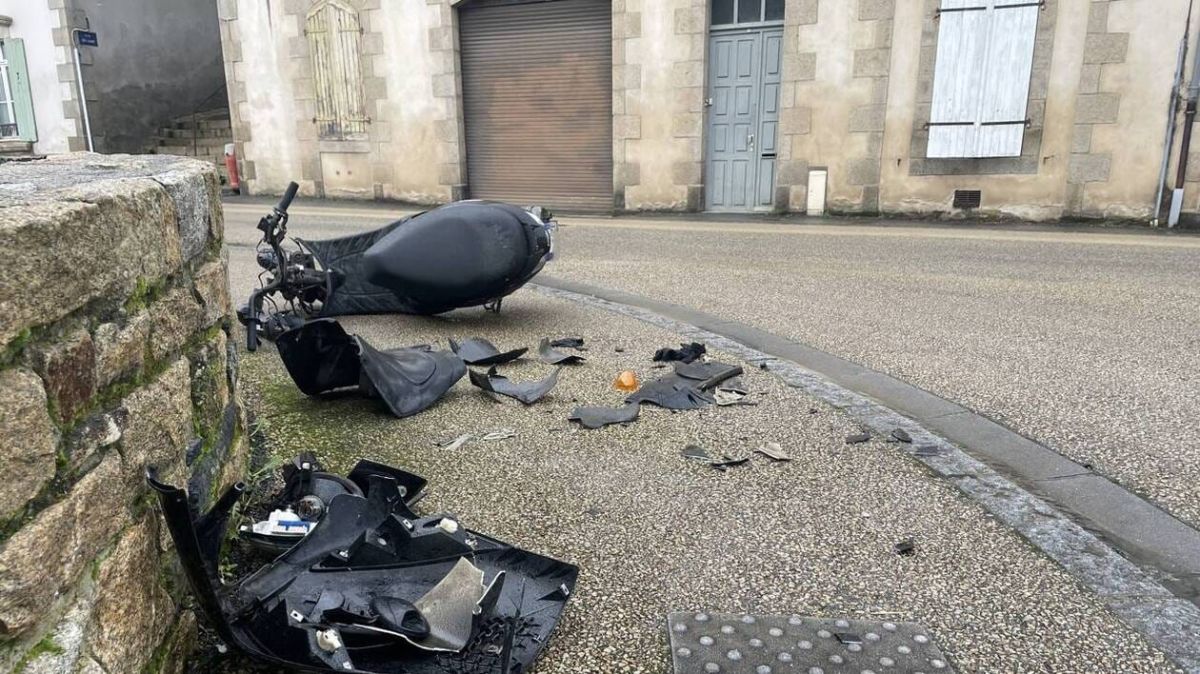 Accident choquant à Morlaix : un conducteur de scooter s’éclipse après une collision