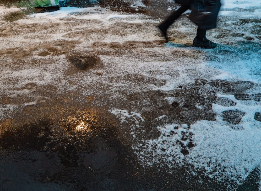 Des pluies verglaçantes : un danger sur les routes de France