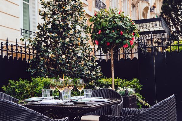 Des terrasses de rêve au Shangri-La Hotel Paris