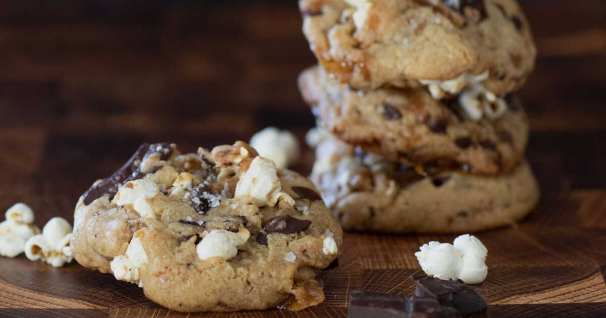 Cookies au pop-corn : une création gourmande de Christophe Michalak