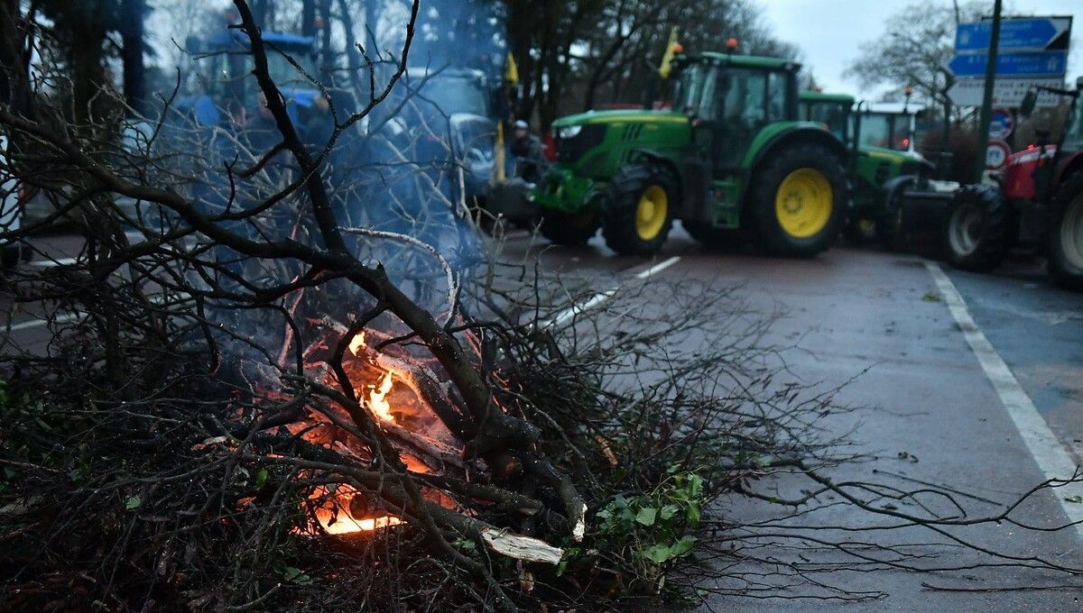 Les agriculteurs se mobilisent contre le Mercosur : tracteurs en action à Carquefou