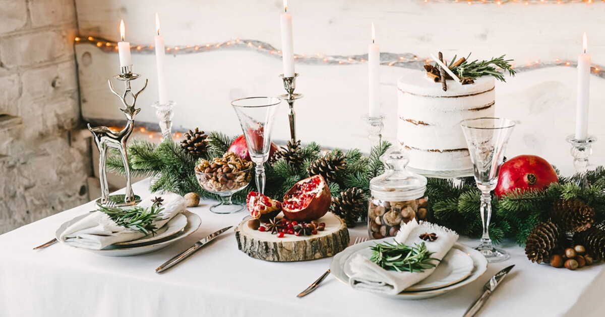 5 astuces de dernière minute pour une table festive en un clin d'œil