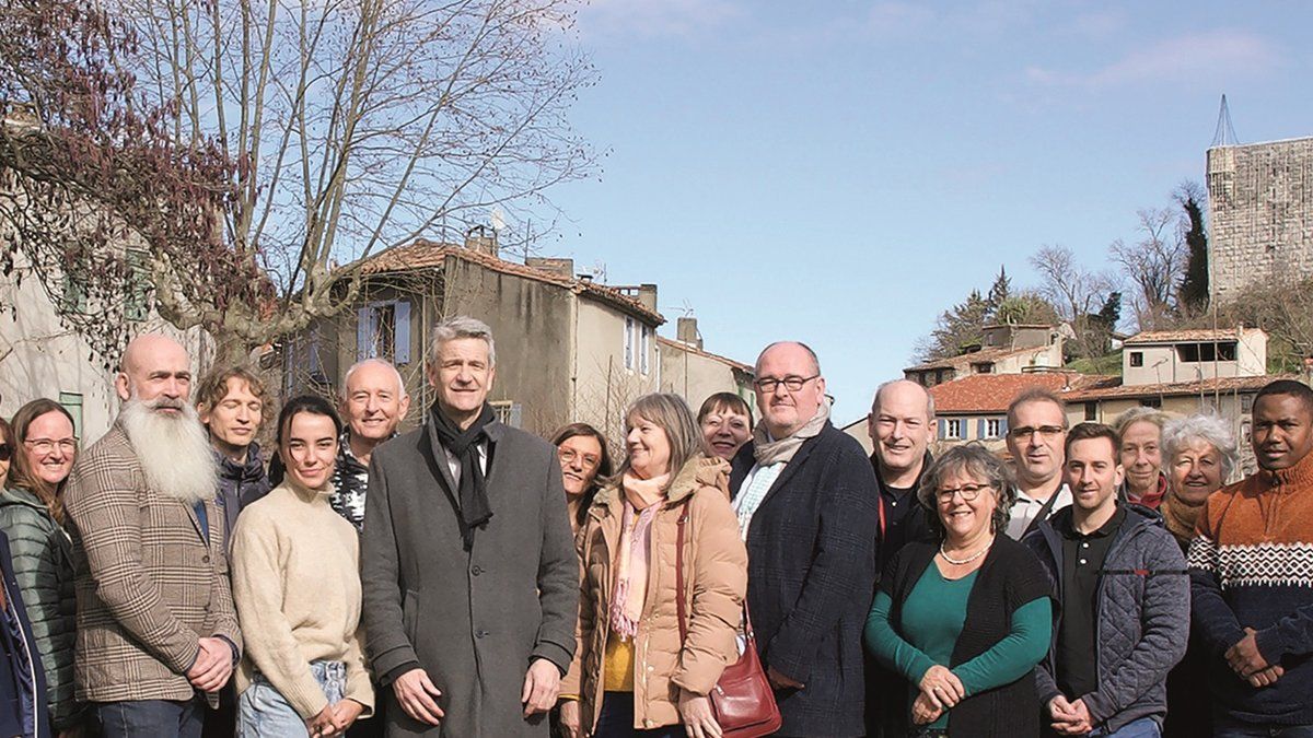 Découverte des colistiers de Jacques Simon pour les municipales à Quillan