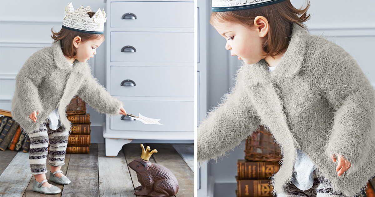 La veste doudou à tricoter : le must-have de cet hiver