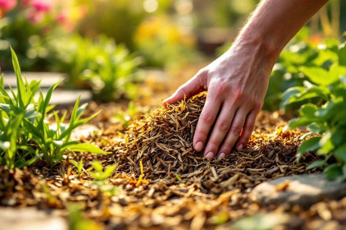 dites adieu aux mauvaises herbes grâce à cette astuce de paillage économique et écologique