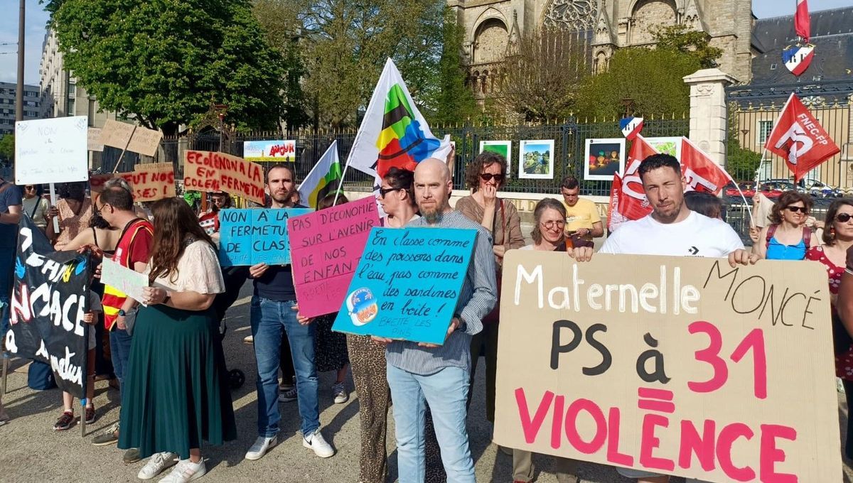 Mobilisation au Mans : la carte scolaire en Sarthe suscite des inquiétudes croissantes