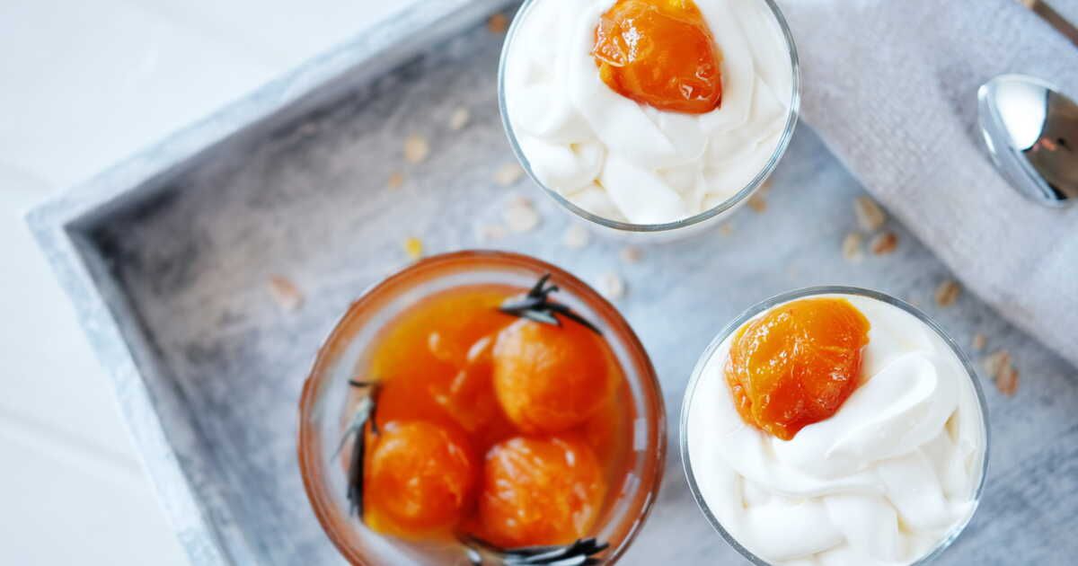 le crémet d'été de laurent mariotte : un dessert léger aux abricots