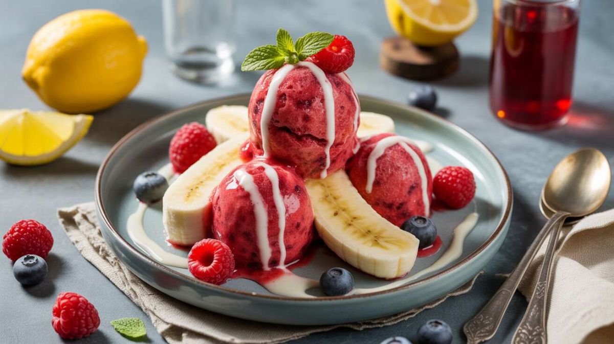 Un sorbet maison aux fruits de saison pour lutter contre la chaleur
