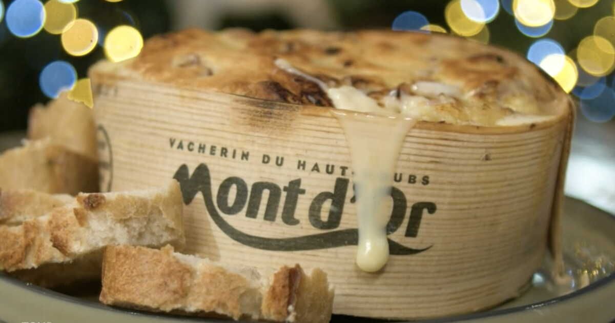 Découvrez le savoureux vacherin mont d'Or aux saucisses de Cyril Lignac