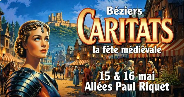 La fête médiévale Caritats revient à Béziers