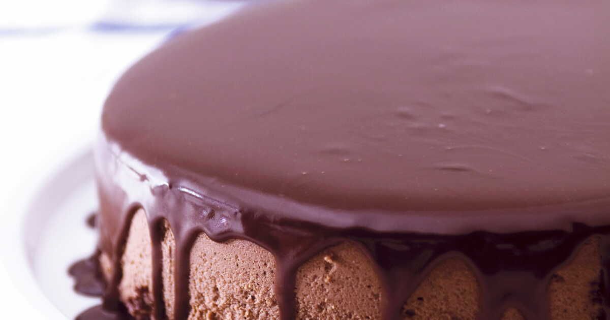 Gâteau mousseux chocolat et café