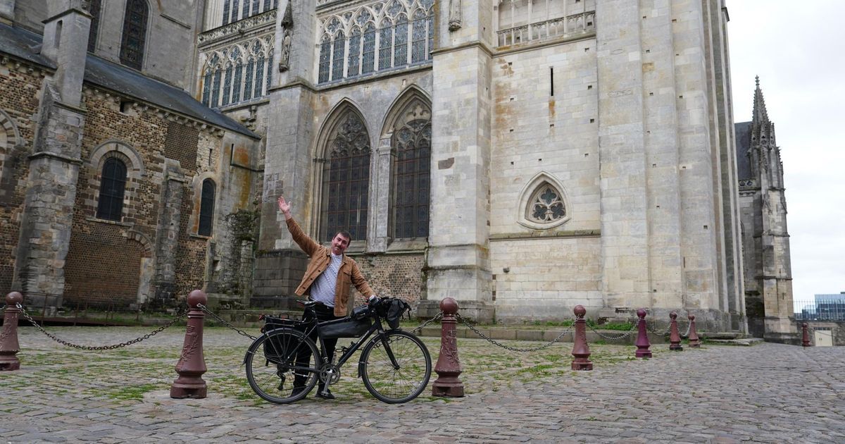 Un cycliste traverse 650 kilomètres pour aider Médecins sans frontières