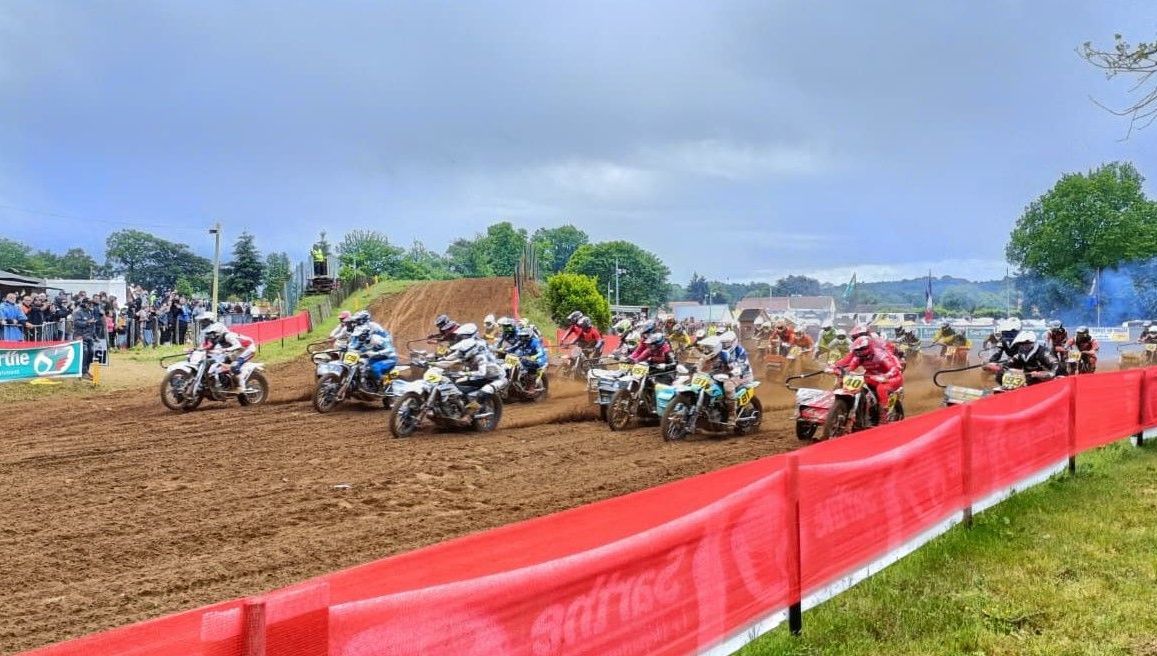 Un week-end de folie à Torcé-en-Vallée pour le championnat de France de side-car cross