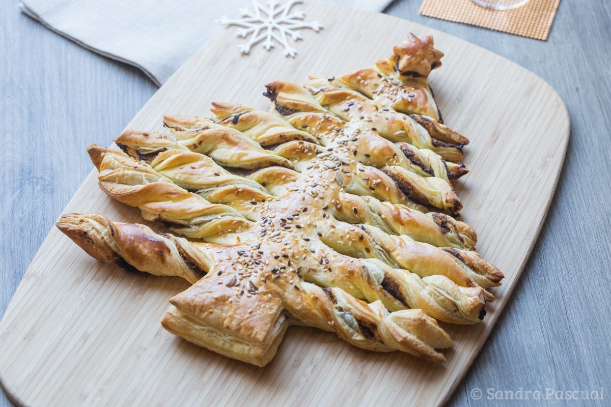 Sapin feuilleté pour l'apéritif