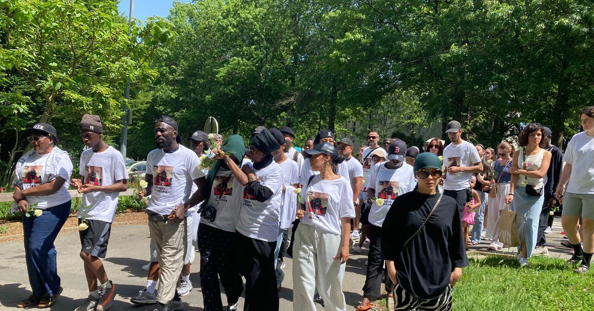 Une marche blanche au cœur de l'émotion pour Elidjah : des voix s'élèvent pour un avenir plus sûr