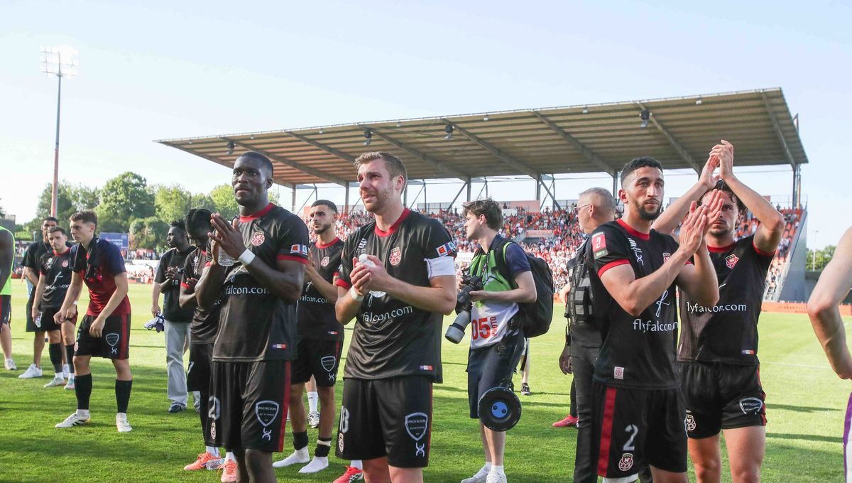 Au FC Rouen, les larmes suivent une défaite in extremis contre Laval