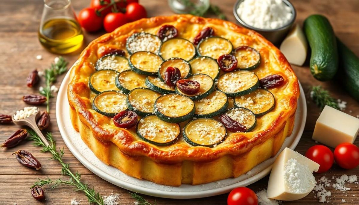 Dégustation raffinée : cake aux courgettes façon tarte tatin