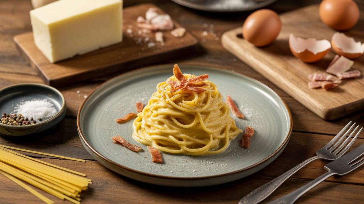 Des pâtes carbonara authentiques : évitez cette erreur commune pour une recette parfaite