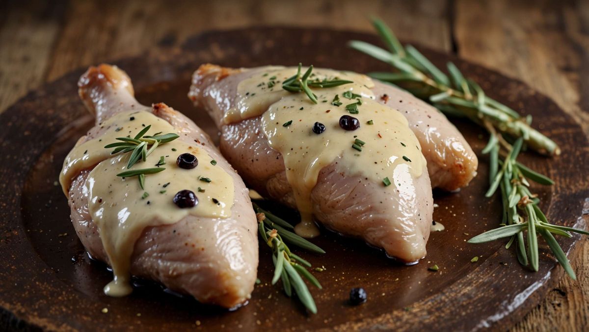 le délice crémeux des aiguillettes de poulet