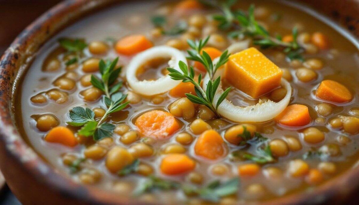 Découvrez la soupe de lentilles, réconfort inégalé pour vos soirées d'hiver