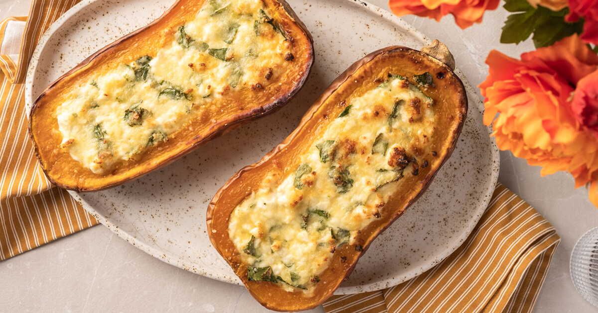 Des idées savoureuses pour butternut farcie au four cet hiver