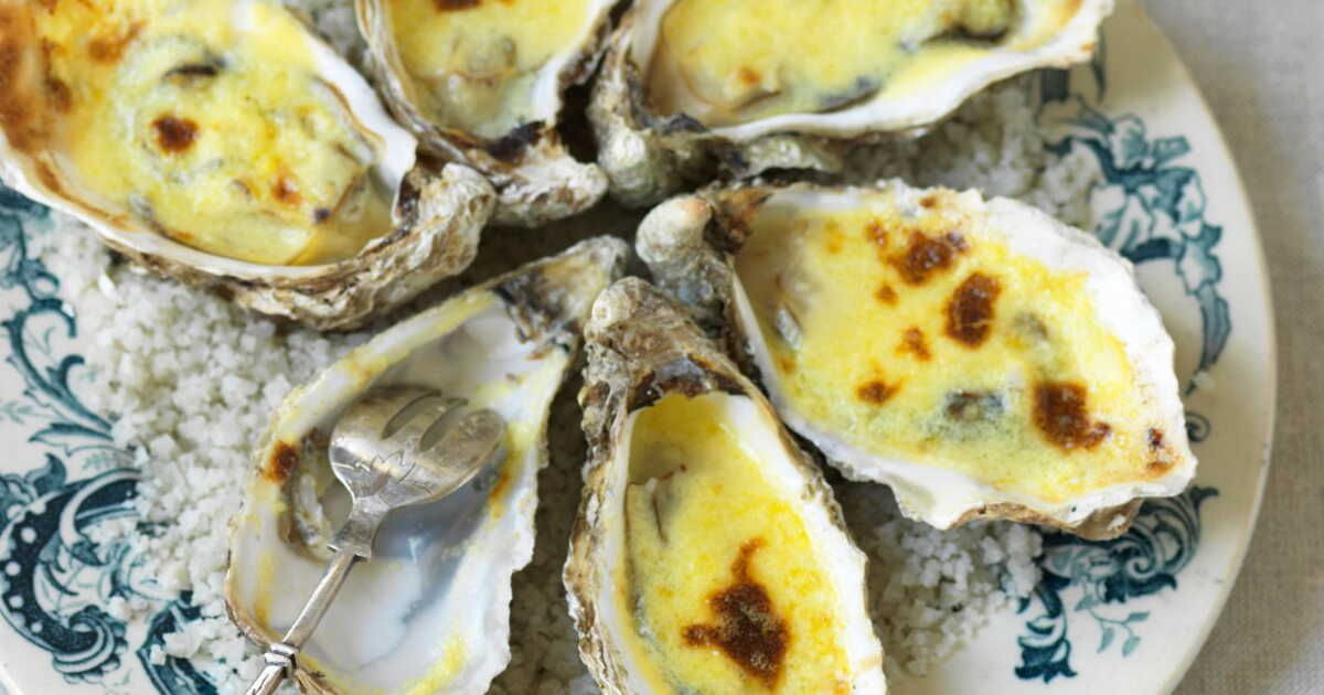 Une touche festive : découvrez les huîtres gratinées au champagne