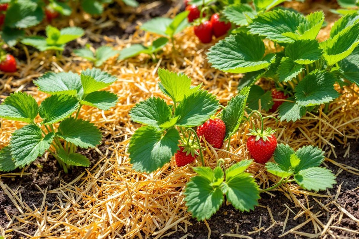 Adoptez le paillage pour des fraises succulentes tout l'été