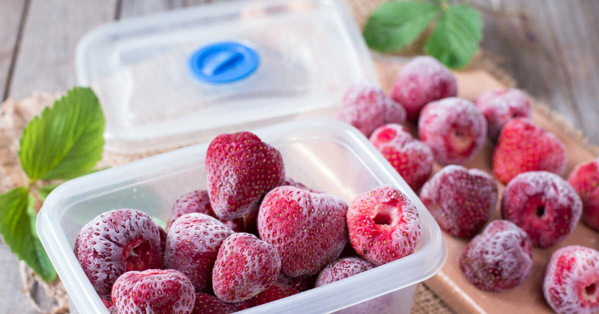 Comment bien congeler des fraises ?