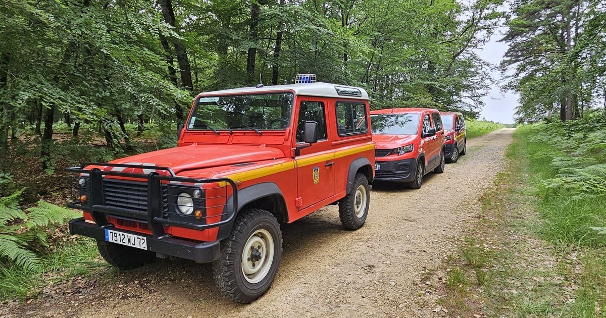 Un exercice de lutte contre les feux de forêt innovant en Sarthe