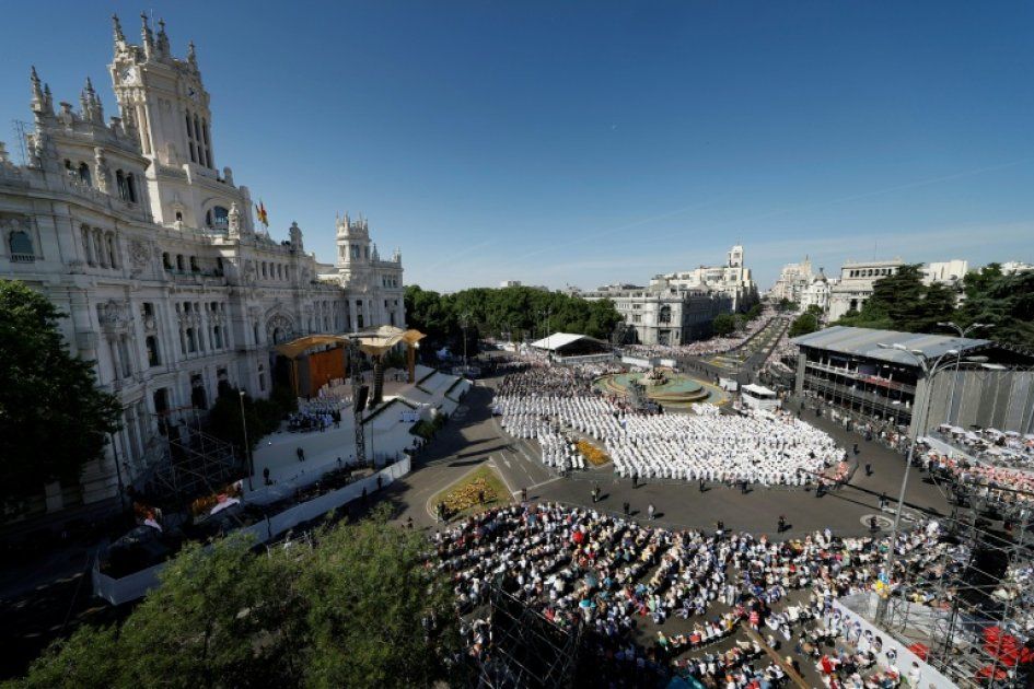 Une célébration massive à Madrid : plus d'un million de fidèles pour la messe de Léon XIV