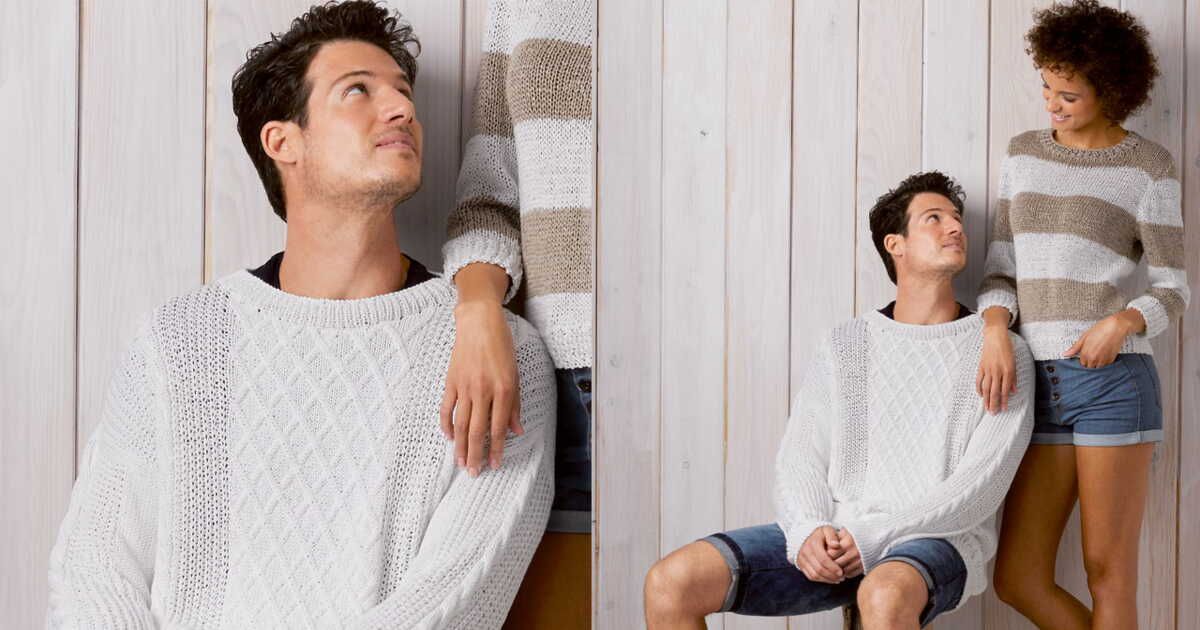 Le pull homme à motifs : tendance et élégance au quotidien