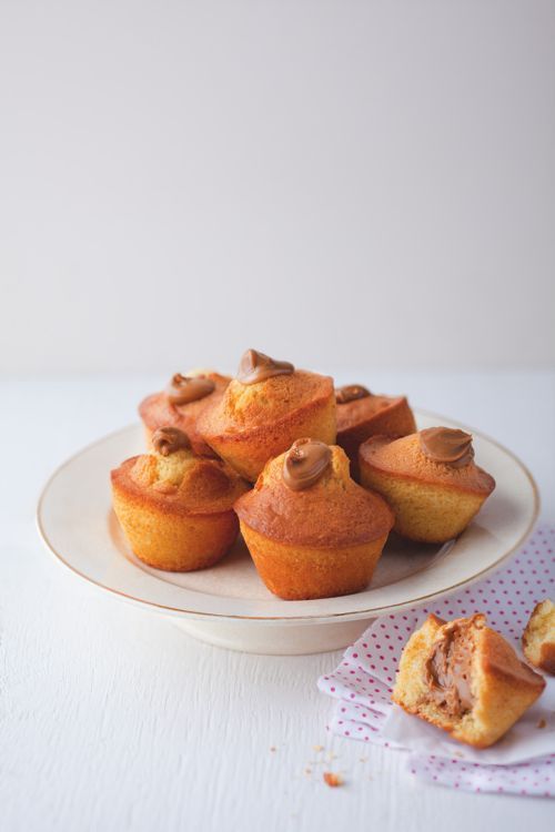 Muffins cœur de spéculoos