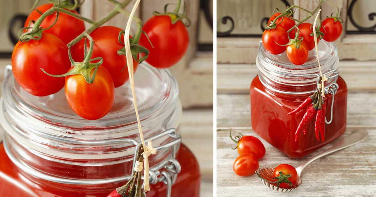 Sauce pimentée aux tomates cocktail
