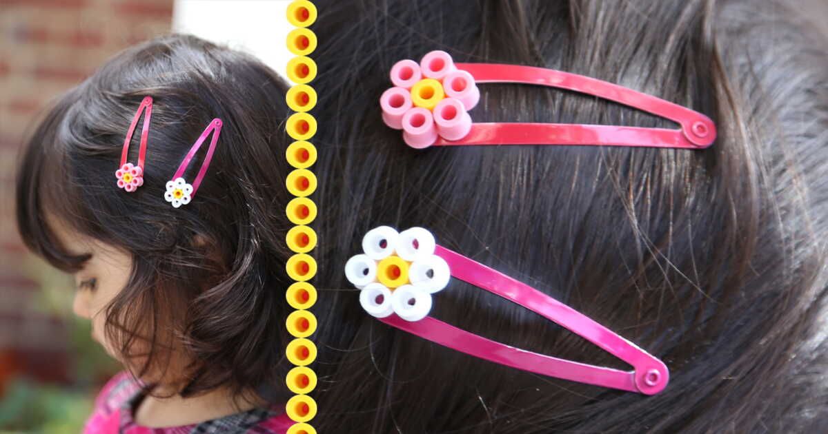 Démarquez-vous avec des barrettes en perles Hama