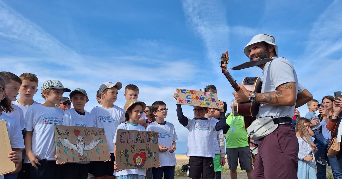 Ycare et ses fans en marche vers l'humilité sur les chemins de Vendée